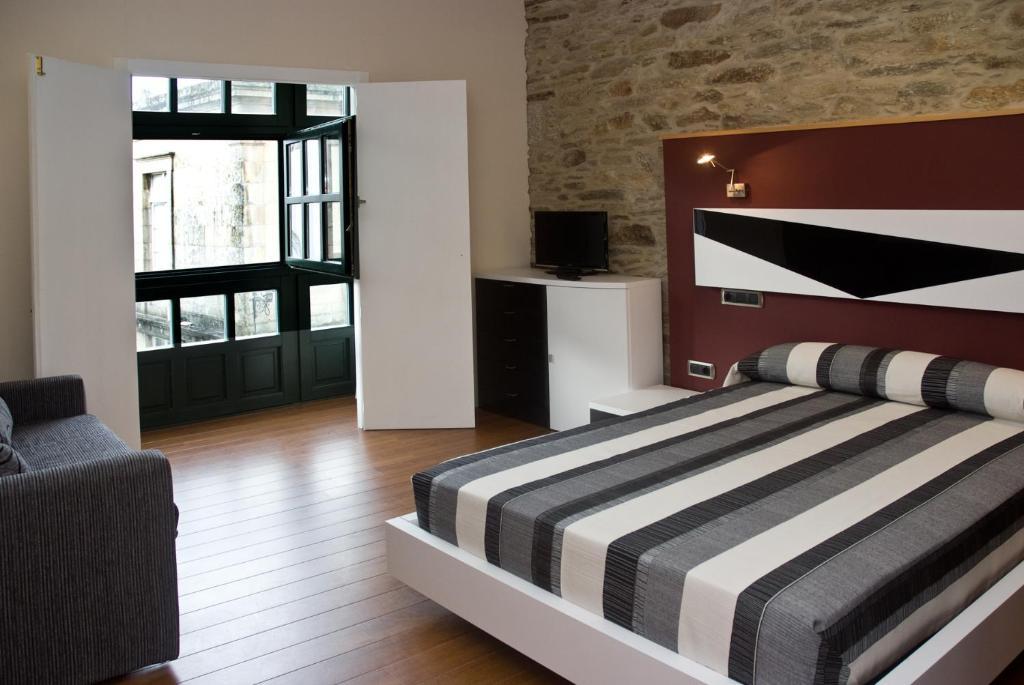 Apartamentos Domus Stellae Сантьяго-де-Компостела Номер фото